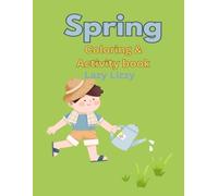 Spring Coloring and Activity Book for Kids