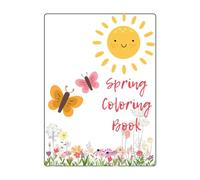Spring Coloring Book: Activity book for kids