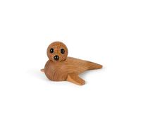 Spring Copenhagen Incantevole statuetta a forma di fiocco, decorazione in rovere danese, regalo perfetto per gli ospiti