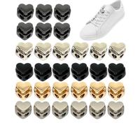 Spring Cord Locks | 30 Pieces 5 Colors Adjustable Heart-Shaped Slider