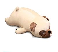 Spring Country Bulldog, peluche da 50 cm, cuscino peluche per cuccioli, morbido e soffice, regalo per ogni età e occasione