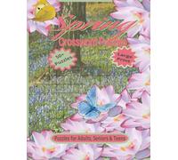 Spring Crossword Puzzles: Large Print Puzzles for Adults, Seniors & Elderly | 8.5 x 11 edition | Easy to Read | 50+ Crosswords.
