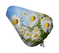 Spring Daisy Flowers - Coprisedile per bicicletta, impermeabile, con coulisse, per pioggia, neve, polvere, per città, mountain bike, bici da strada