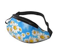 Spring Daisy Flowers per uomo Donna con cinturino regolabile per corsa, viaggio, escursionismo, allenamento con il cane