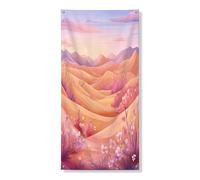 Spring Desert Plant Door Cover Banner 91 x 182 cm, paesaggio rustico occidentale da appendere per decorazione della porta d'ingresso, per interni ed esterni, ingresso sud-ovest