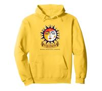 Spring Equinox Renew - Sole, Luna & Fiori Design Regalo Felpa con Cappuccio