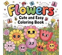 Spring Flowers Coloring Book for Kids and Adults: Relaxing Nature-Inspired Designs.: Perfect for stress relief, creativity, and family fun through blooming springtime scenes.
