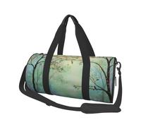 Spring Forest, borsone da viaggio con fiori selvatici, borsa da palestra per uomini e donne, borsone sportivo, bagaglio a mano per viaggi di fine settimana, lavoro, campeggio