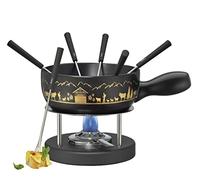 Spring Formaggio -Fondue-KP2896225024 - Fonduta per formaggio, 22 cm, colore: Nero/Oro