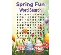 Spring Fun Word Search Puzzle Book: Enjoy Word Find puzzles with Easy to Read print about Easter, Mother's Day, Spring flowers and more | 6x9 inches, ... for Vacations, Holiday, and Leisure time