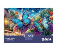 Spring Garden Set Puzzle Da 1000 Pezzi Per Adulti E Bambini, Vivid Butterflies, Gioco Educativo, Sfida, Regalo Divertente, Decorazione Parete, Relax Mentale 70x50cm/1000pcs