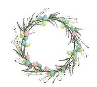 Spring Garland - 5ft Artificial Easter Decor, Egged Spring Garland for Indoor Home, Room, Dorm, Window, Porch, Daily, Holiday, Ringraziamento, feste, Vacation Decoration and Photo Backdrop
