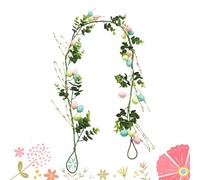 Spring Garland, Artificial Easter Garland, 5ft Artificial Egg Spring Home Decor, Easter Decorations Garlands For Indoor Home Room Dormitory Window Porch Daily Holiday