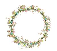 Spring Garland - Artificial Egg Home Decor | 5ft Easter Garland Decorations | Ideal For Indoor Room Dormitory Window Porch Daily Holiday Thanksgiving Party Vacation Photo Outdoors Use