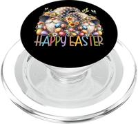 Spring Gnomes With Colorful Easter Egg Decor Happy Easter PopSockets PopGrip per MagSafe