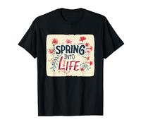 Spring into Life Outfit per una nuova prospettiva fiorita Maglietta