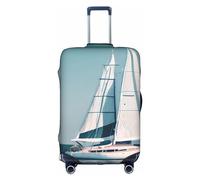 Spring is in the air elegante copertura per bagagli, esperienza di stile e funzionalità, perfetto compagno di viaggio, Paesaggio della nave a vela, Medium