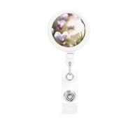 Spring is in the Air, porta badge retrattile resistente, con clip per cintura, cordini retrattili, porta carte d'identità, portachiavi, clip per badge per ufficio, infermiere, dipendenti