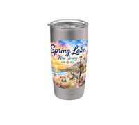 Spring Lake NJ New Jersey, Costa Atlantica costa Bicchiere termico in acciaio inox doppia parete