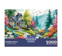 Spring LandscapeExpert-Level Jigsaw Puzzles for Adults A 1000-Piece (Advanced) Set of Seemingly Impossible, Hard, And Extremely Difficult Challenging Puzzle Educational Games - The Ultimate Test And