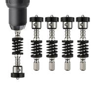 Spring Loaded Bit Holder - 5 Pezzi Magnetic Set | Anti-Drop Screw Guide