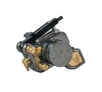 Spring-loaded Motor Tattoo Machine, Professional Tattoo Tool With Integrated Cutting And Shading Functions(Szary)