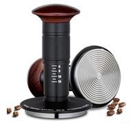 Spring Loaded per espresso Tamper 58mm Ripple Base Spring Loaded(58mm) | Spring-loaded mechanism, 15-30lbs pressure, reduces channeling, consistent extraction, easy for beginners