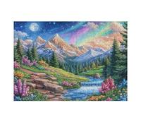 Spring Mountain Flower Puzzle 300 Pezzi Rompicapo Per Tutte Le Occasioni Happy Time Versatile E Divertente Rilassamento Garantito Regalo Per Compleanni E Feste 300 PCS