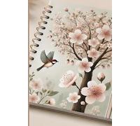 Spring Notebook: A Journey Through Blossoms and Birds