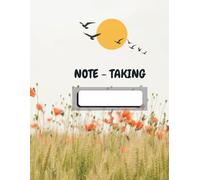 Spring:Notebook for Work. Note Taking, Journals for Writing. Beautiful soft cover, 110 pages.: A Notebook Offering Plenty of Space for Writing. Has Comfortable Lines.