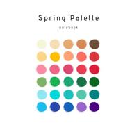 Spring palette Armocromia quaderno a righe: palette primavera