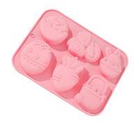 Spring Rabbit Tray - Oval Eggshell Pattern Cavity, Sweets Jelly Gummy Plate, Restaurant Grade Patisserie Equipment, Family Gathering Celebration Kit | Reusable BPA Free Food Grade Crafting Supplies