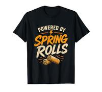 Spring Rolls Eating Asian Food Funny Maglietta