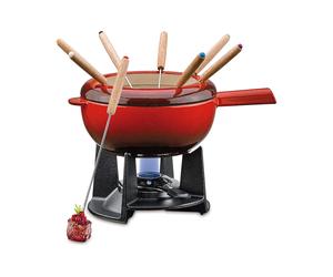 SPRING SAAS-FEE SERVIZIO FONDUTA 12 PZ ROSSO