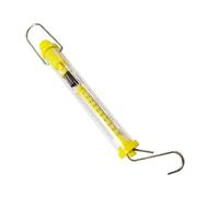 Spring Scale For Lab - Newton Force Meter Spring Scale | 10N Tubular Design Portable Physics Lab Equipment | For Classroom Demonstrations Study Room School College Laboratory, Bourdon Tube Force Gauge