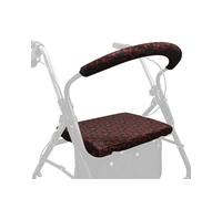 SPRING SEASON Cuscino e schienale per sedia a rotelle, ergonomico, comodo, durevole, traspirante, impermeabile, facile da pulire, per il massimo comfort e supporto per sedie a rotelle (linee rosse)