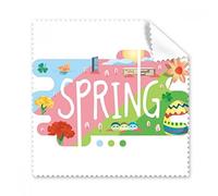 Spring Season Illustration occhiali panno di pulizia Gift Phone Screen Cleaner 5PCS