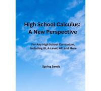 Spring Seeds High School Calculus (Tascabile)