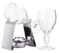Spring, Set per Irish Coffee con Scaldavivande in Acciaio Inossidabile e 2 Bicchieri da Irish Coffee da 225 ml