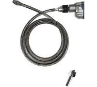 Spring Sewer Dredging Tool, Clog Remover Snake Drain with Drill Adapter, Spring Pipe Dredging Tools Drain Hose Cleaner Sticks Cleaner, for Kitchen Sink Bathroom Tub Toilet Clogged (3m)