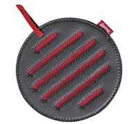 Spring Sottovaso Grips rotondo, materiale in neoprene resistente al calore, da -40 °C a 260 °C, antiscivolo, sottopentola e presine, morbido, flessibile, resistente alle macchie, Ø 22 cm