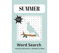 Spring & Summer Word Search Puzzle Book: Word Searches with Easy to Read Print about Summer Foods, Summer Activities and More | 6X9 Inches, 110 Pages ... for Vacations, Holidays, and Free Time