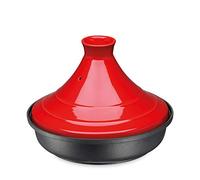 Spring Tajine - Tajine, diametro: 28 cm, colore: Rosso