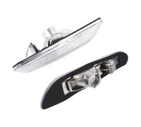 Spring talks Indicatori Direzione 2 Luci Di Direzione Laterali Senza Lampadina Per E90 E91 E92 E93 Serie 3 2006 2007 2008 2009 2010 2011(bianca)