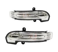 Spring talks Indicatori Direzione Specchietto Retrovisore Per Auto A 4 Porte Indicatore Direzione Luce Laterale Per M&ercedes Per B&enz Classe C W203 C230 C240 C32 2004-2007(Pair)