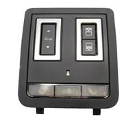 Spring talks Plafoniera Interni Auto Per Jaguar XLF Luce Interna A Cupola Da Lettura Posteriore Interruttore Parasole Per Tettuccio Apribile(Nero)