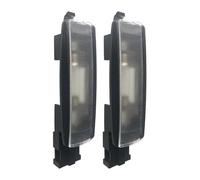 Spring talks Plafoniera Interni Auto Per Skoda Per Superb Per Superb 3V 2015-2020 1K0947109 Parasole Per Auto Luce Di Lettura Interna Sul Tetto(Nero,2PCS)