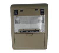 Spring talks Plafoniera Interni Auto Per Toyota Per Land Per Cruiser LC200 2008-2018 Luce Interna Faro Anteriore Di Lettura Cupola(Dark Beige)