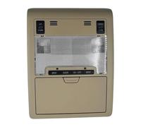 Spring talks Plafoniera Interni Auto Per Toyota Per Land Per Cruiser LC200 2008-2018 Luce Interna Faro Anteriore Di Lettura Cupola(Light Beige)