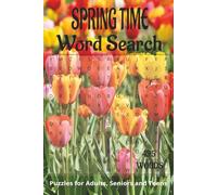 SPRING themed word search book.: Book is 6 X 9 inches,110 pages with 55 Puzzles and 495 words with mostly easy to read print. Each puzzle contains ... vertically, diagonally, forward, or backward.